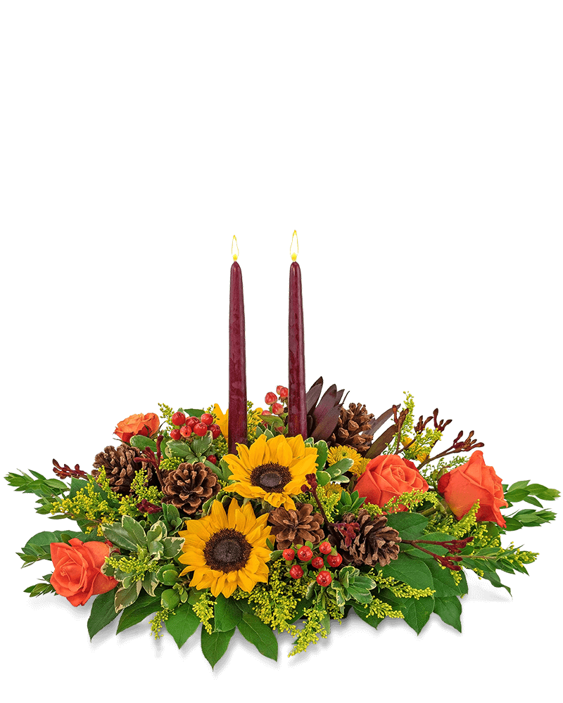 Autumnal Abundance Centerpiece