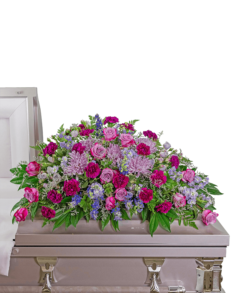 Gracefully Majestic Casket Spray