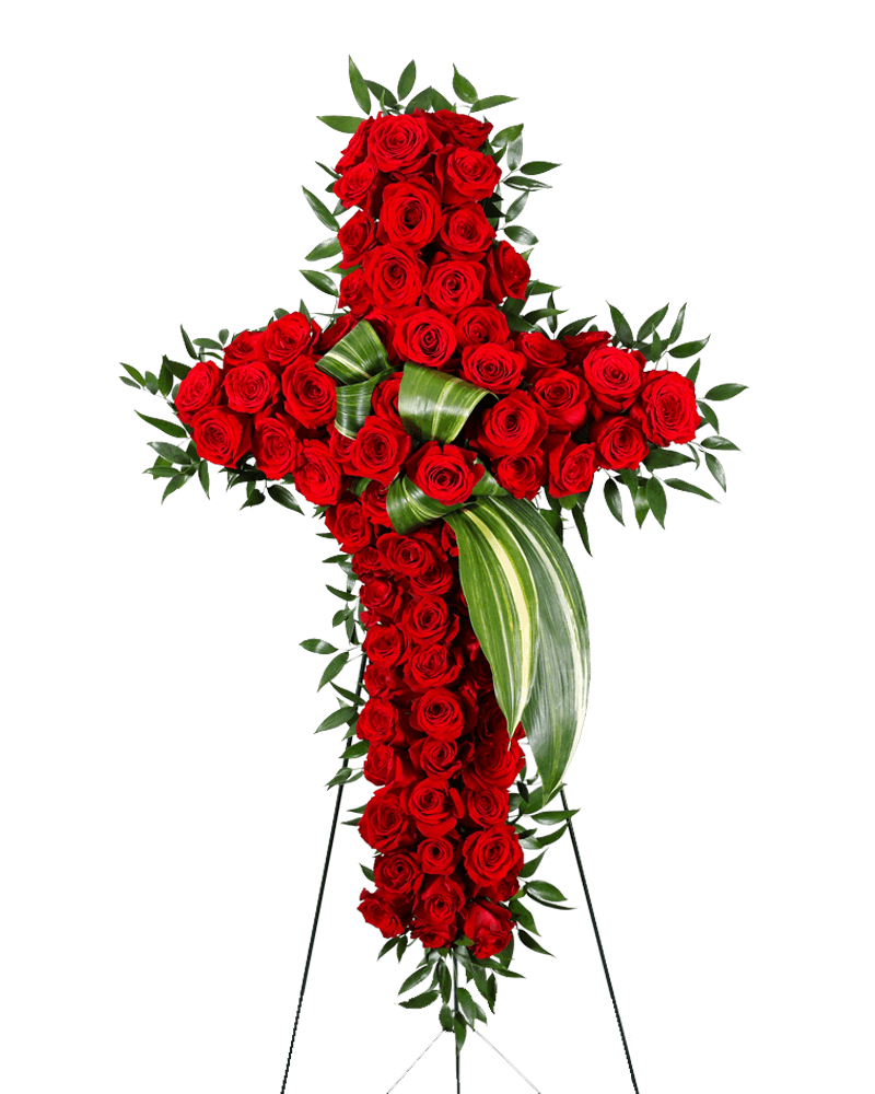 Heavenly Rose Cross