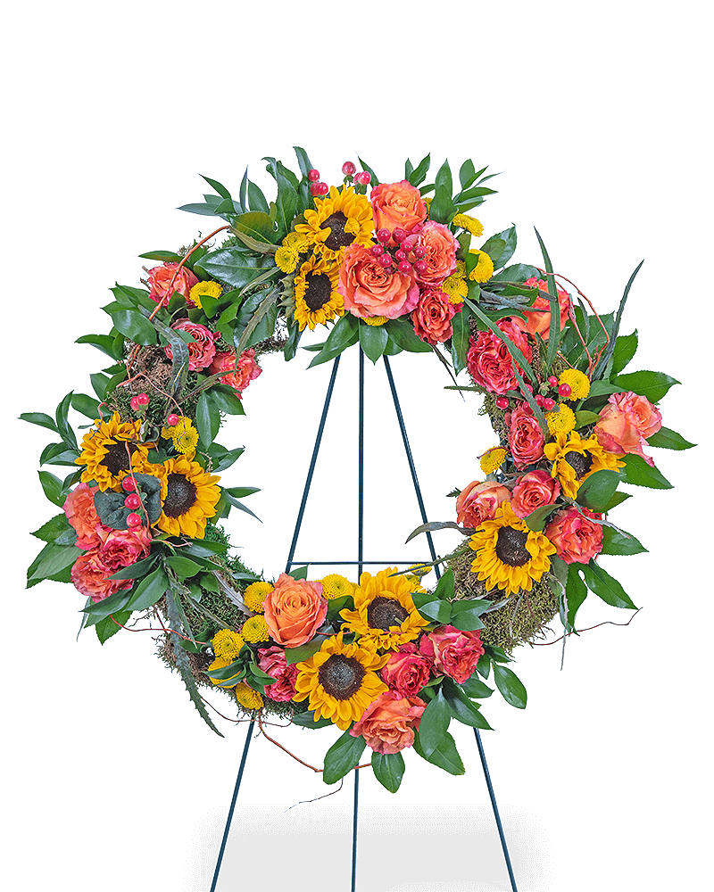 Sunset Reflections Wreath