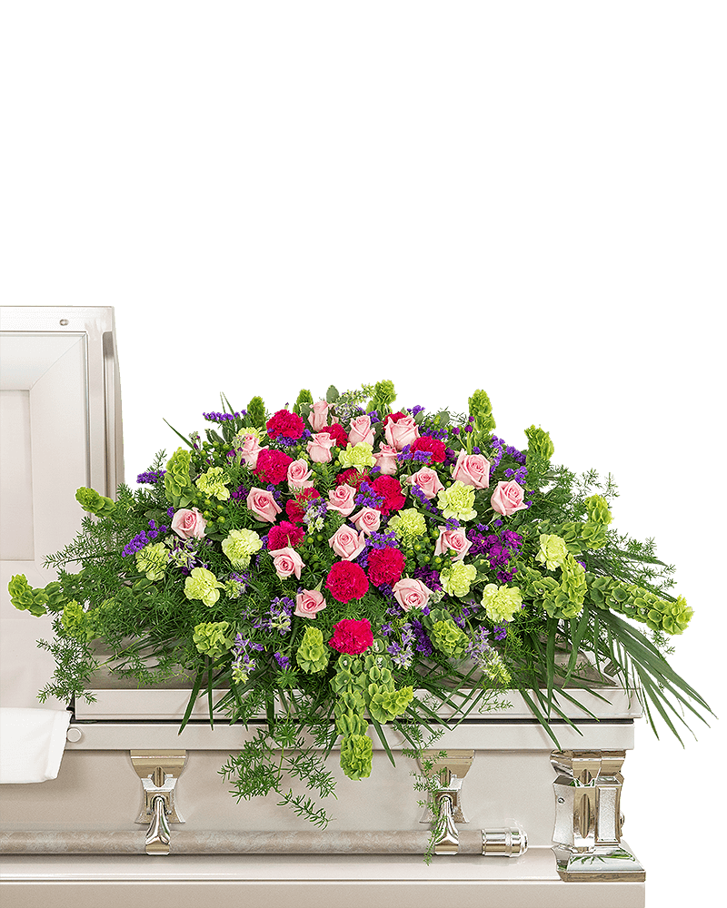 Always Remembered Casket Spray