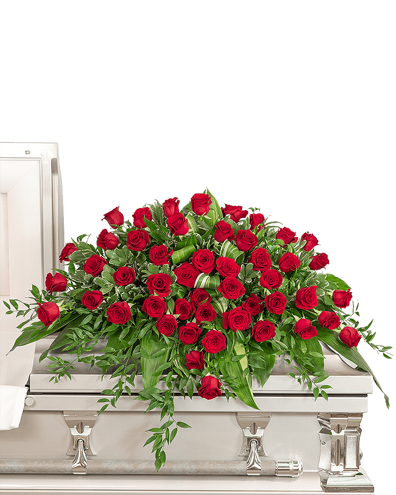 Everlasting Love Casket Spray