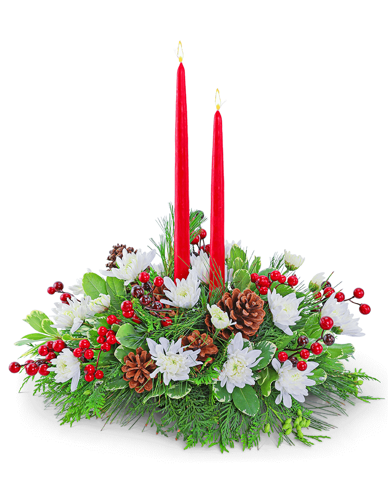 Noel Candlelight Centerpiece