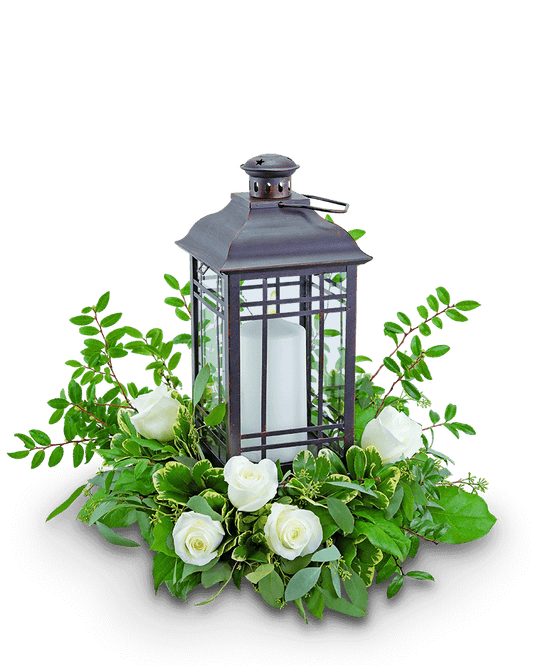 Signature Rustic Rose Lantern
