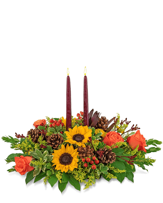 Autumnal Abundance Centerpiece