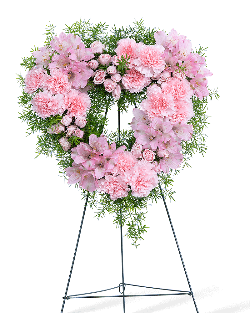 Standing Heart Roses Forever Adored Standing Heart – Roses Are Red Florist