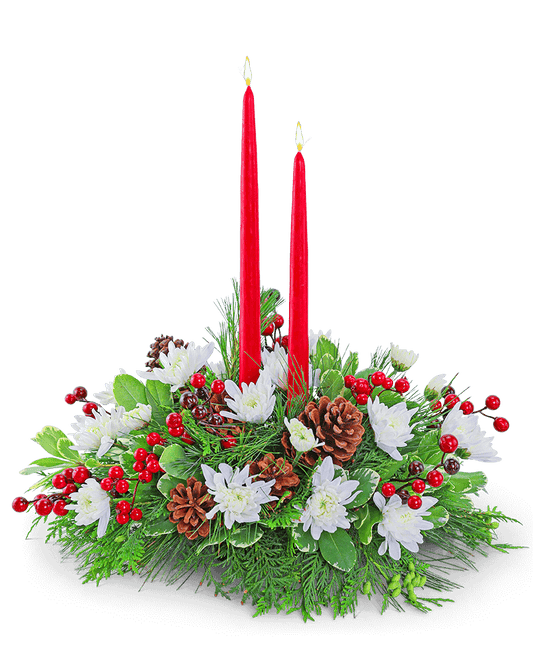 Noel Candlelight Centerpiece