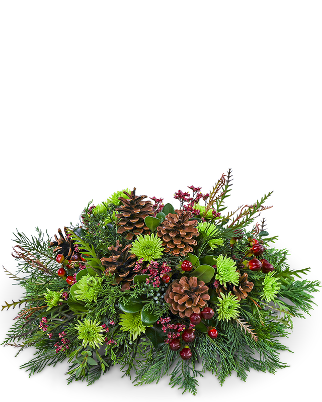 Trimmed in Tradition Centerpiece