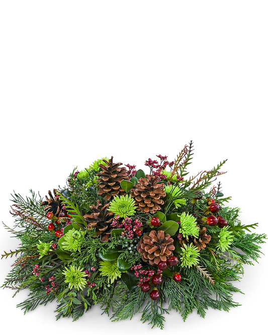 Trimmed in Tradition Centerpiece